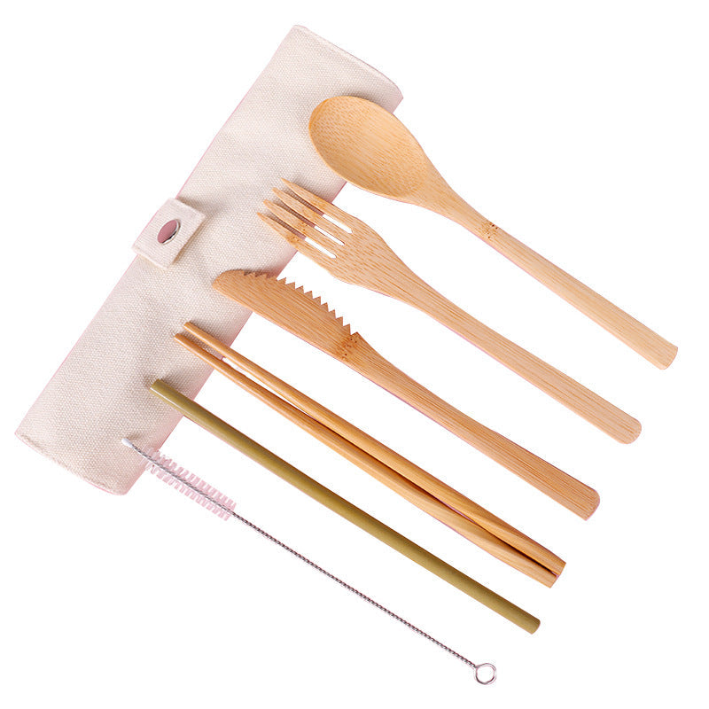 Custom Logo Japanese wooden tableware six-piece set | Premium Corporate Gifts and Custom Gifts