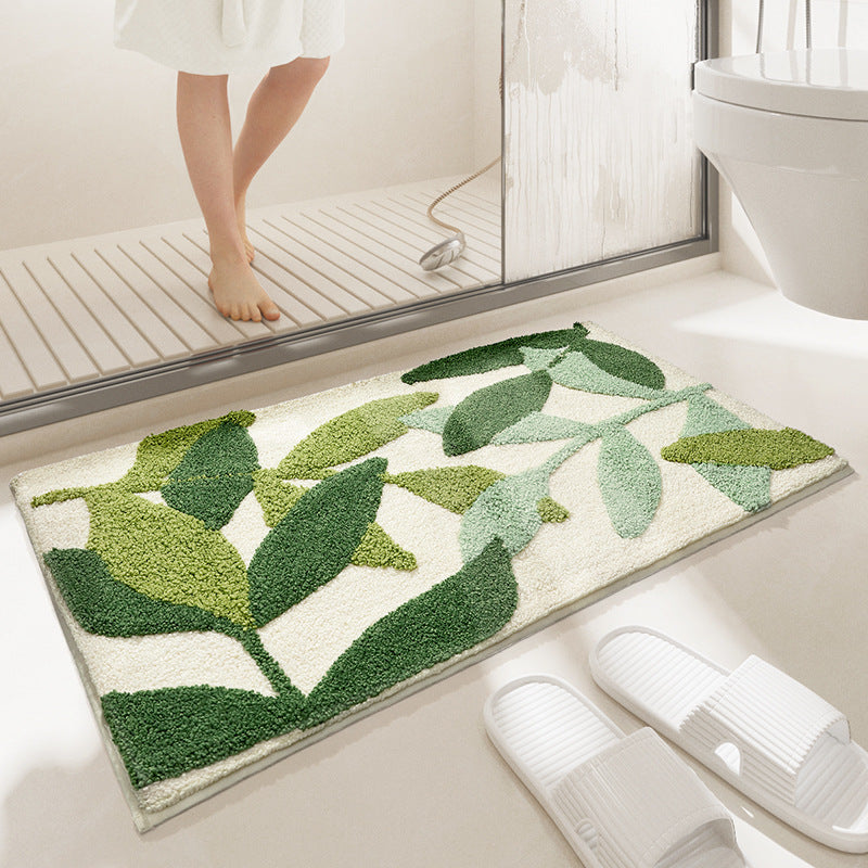 Custom Logo Non-slip Household Flocked Floor Mat | Premium Corporate Gifts and Custom Gifts