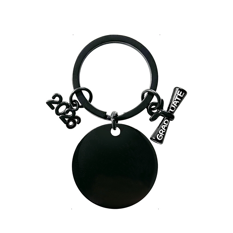 Custom Logo Graduation Shaped Metal Keychain | Premium Corporate Gifts and Custom Gifts