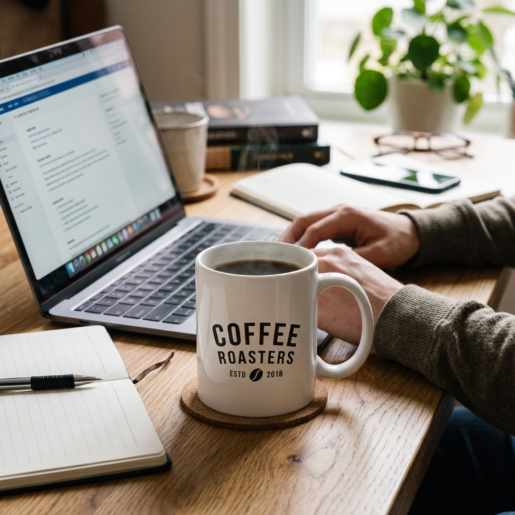 Custom Logo Straight Mug
