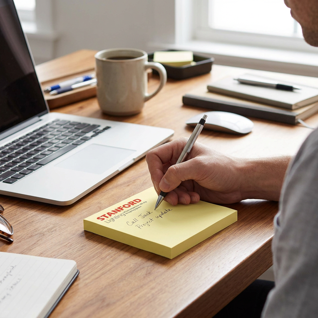 Custom Logo Colorful Post-it Notes