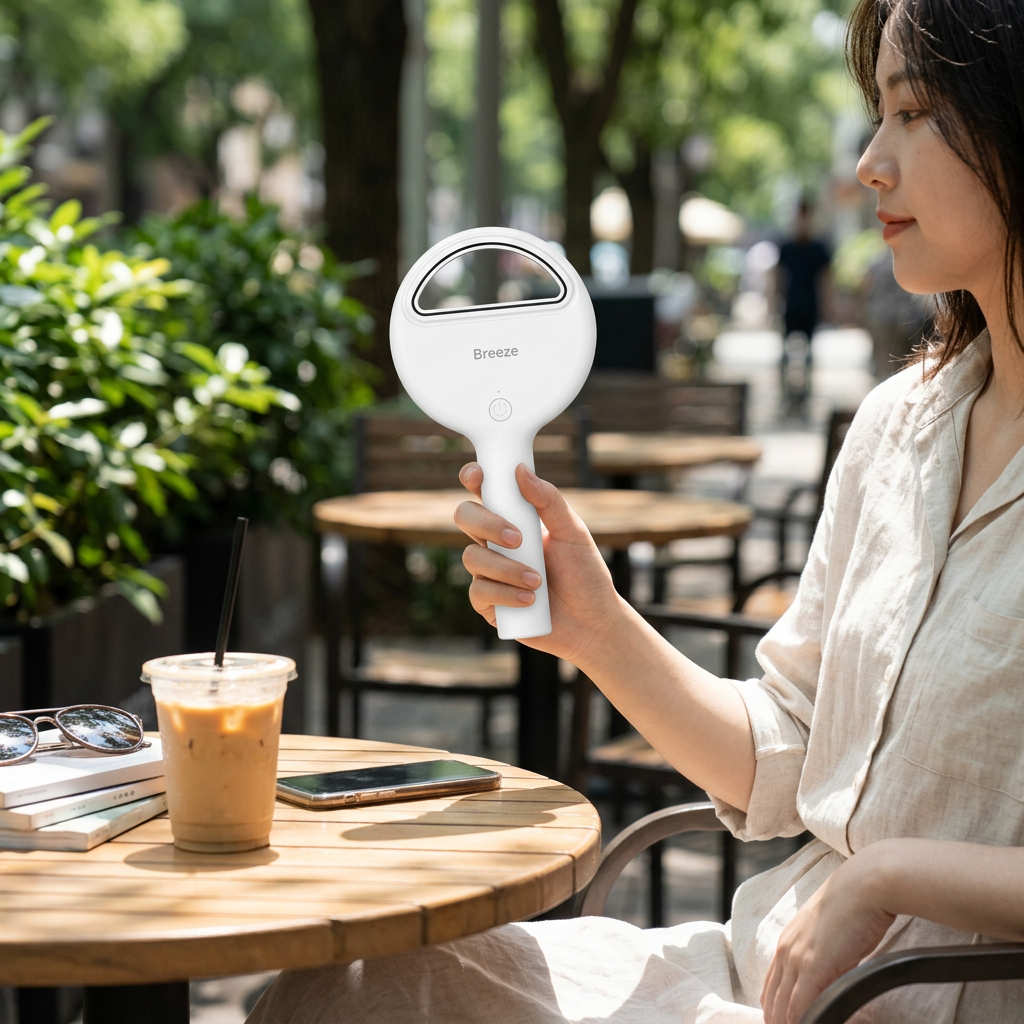 Custom Logo Handheld Mini Fan