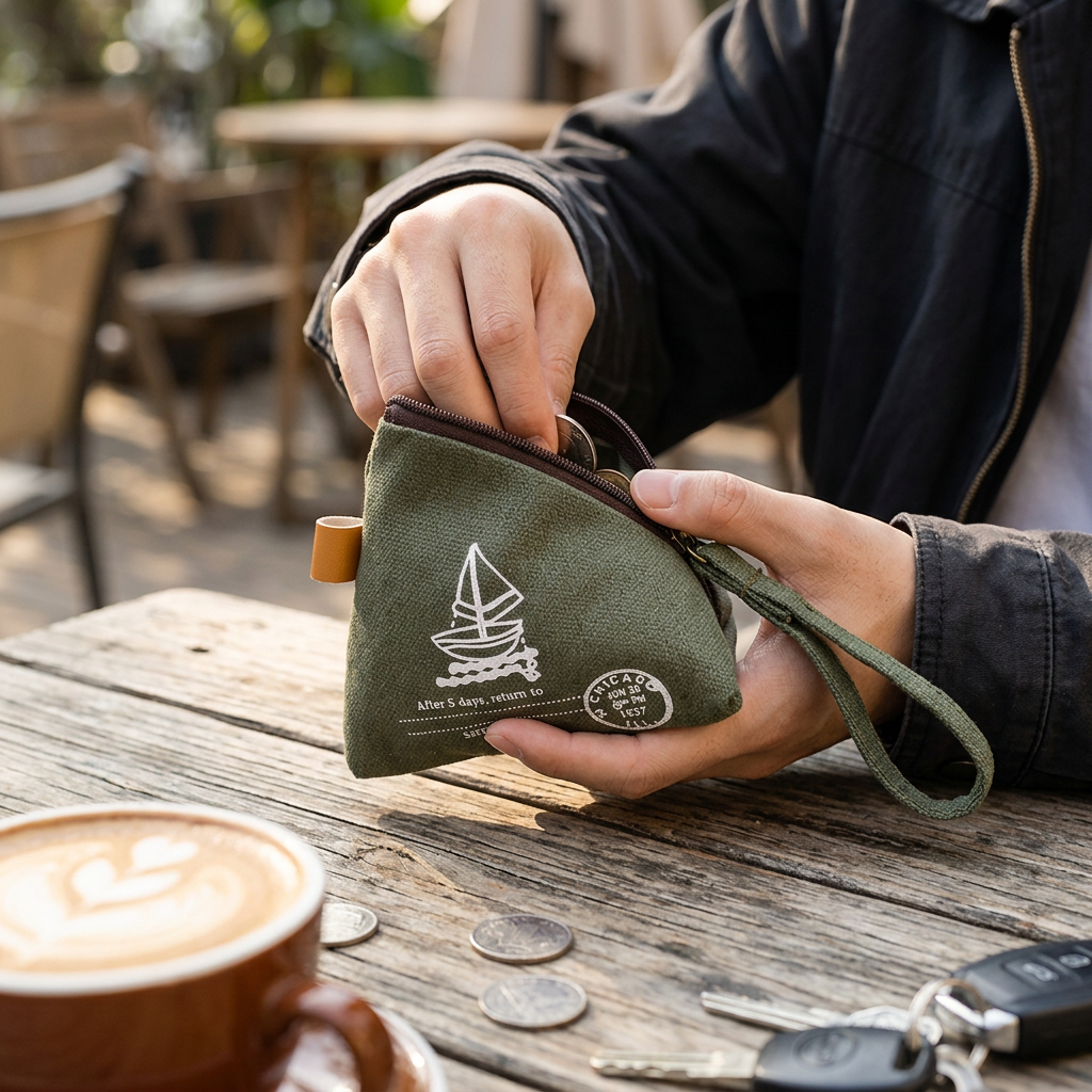 Custom Logo Zongzi-shaped Coin Purse