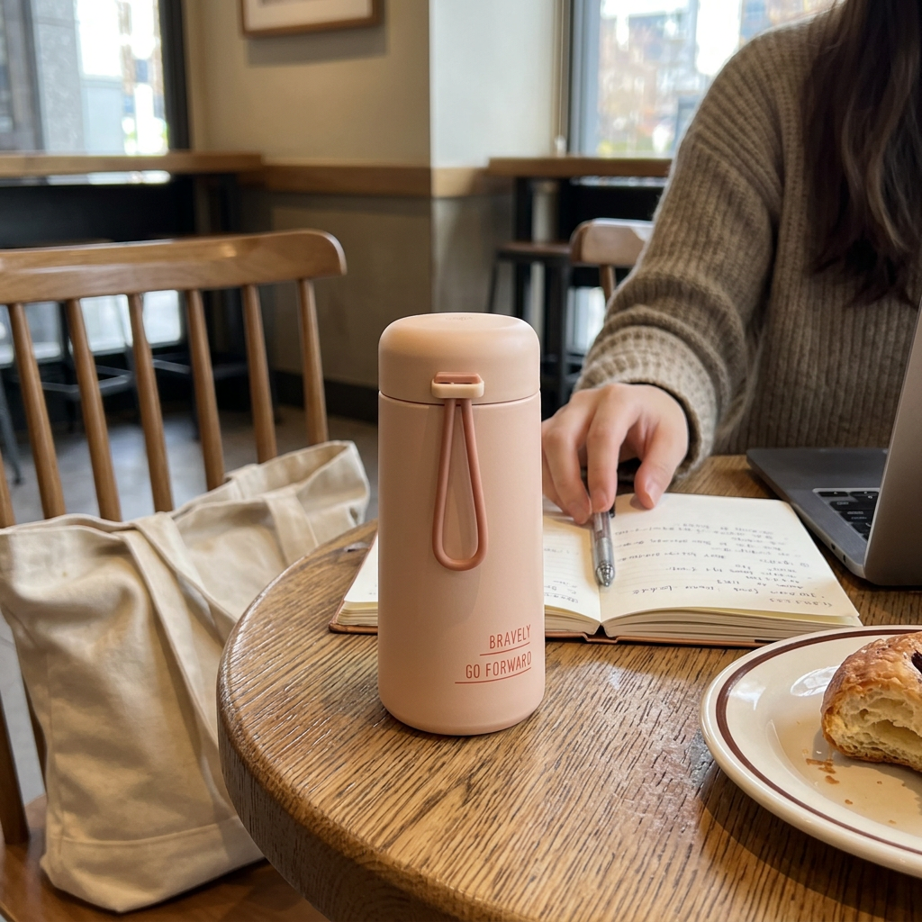 Custom Logo Korean-Style Mini Pocket Insulated Bottle