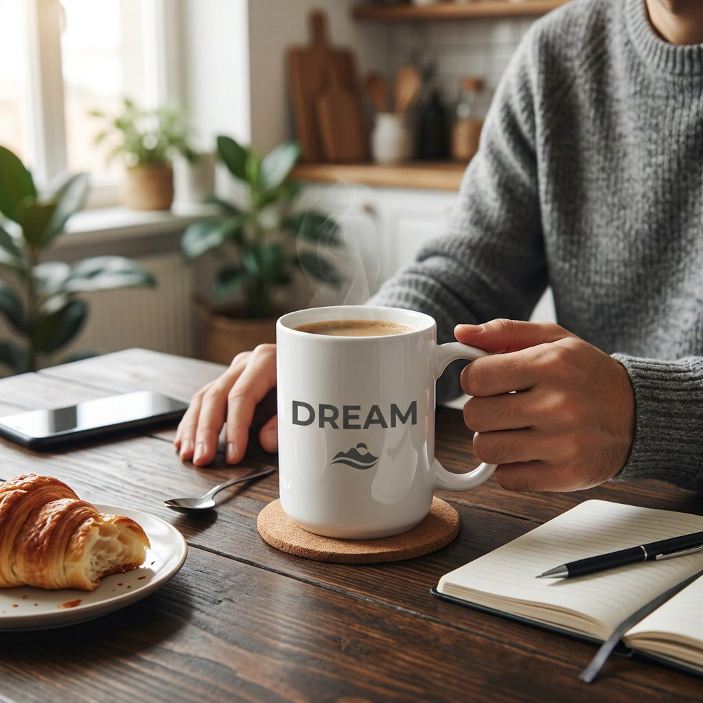 Custom Logo Large Dream Mug