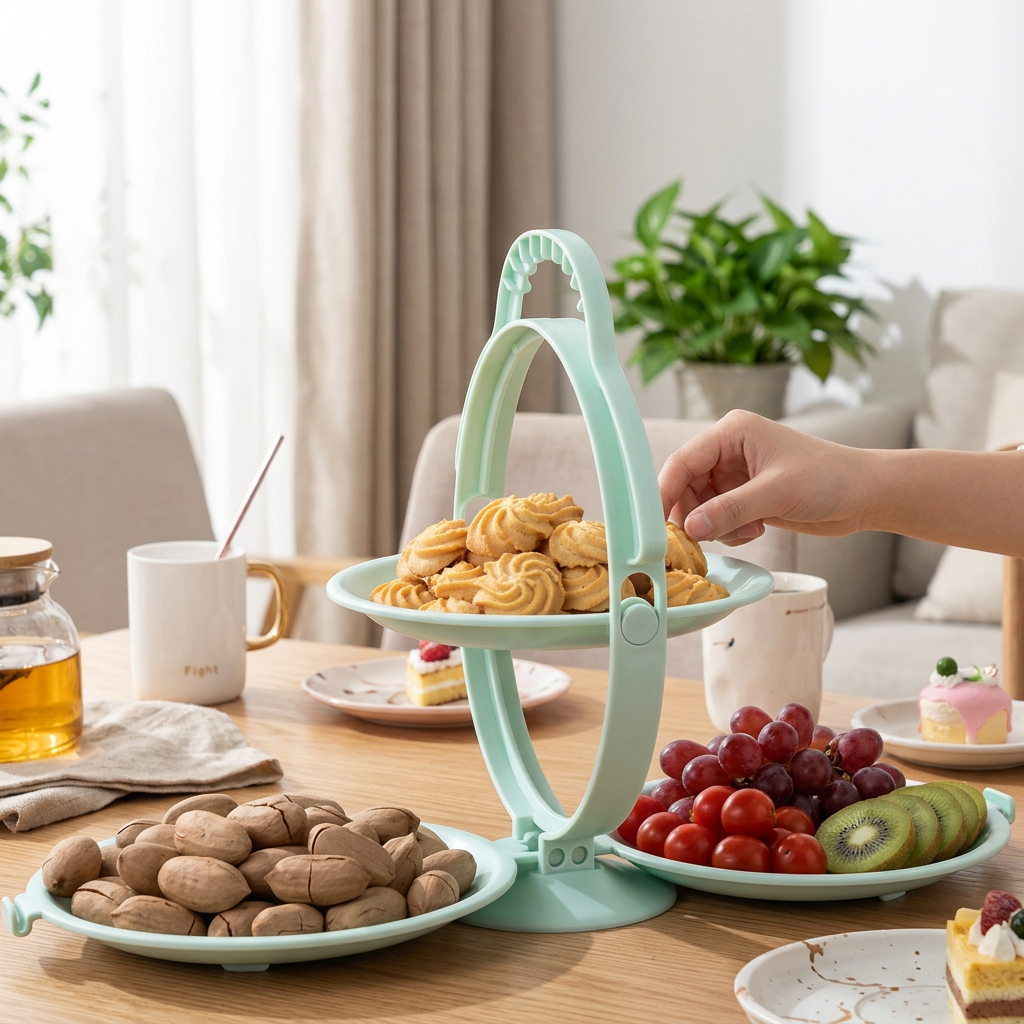 Custom Logo Creative Fruit Plate Rack