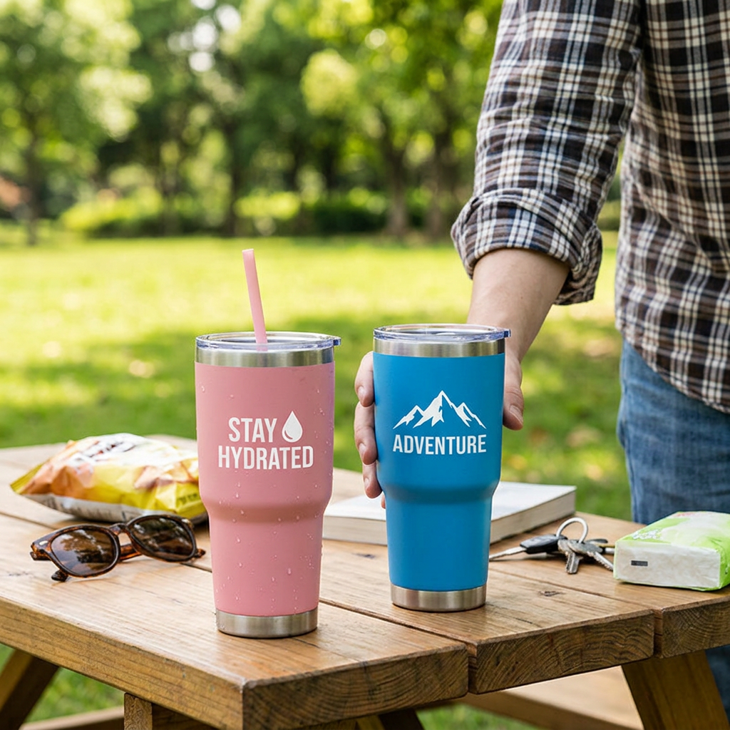 Custom Logo Fashionable and Simple Ice Cup