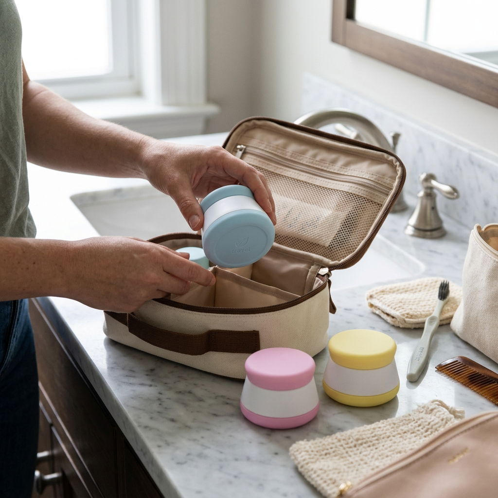 Custom Logo Silicone Travel Lotion Dispensing Box