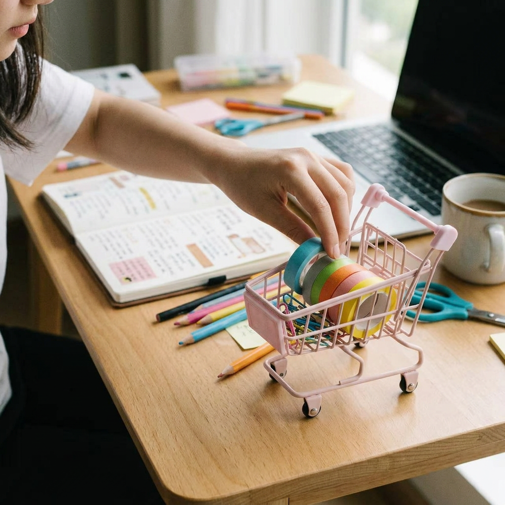 Custom Logo Mini Shopping Cart Cart Storage Accessories