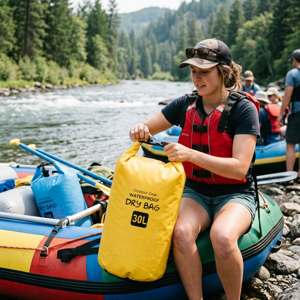 Custom Logo Outdoor Leisure Rafting Waterproof Bag