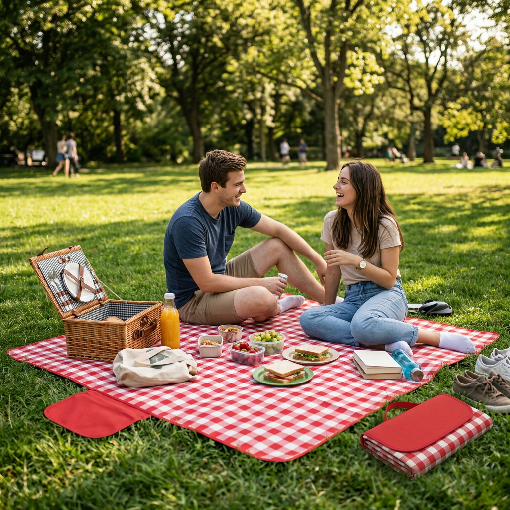 Custom Logo Oxford Cloth Picnic Mat