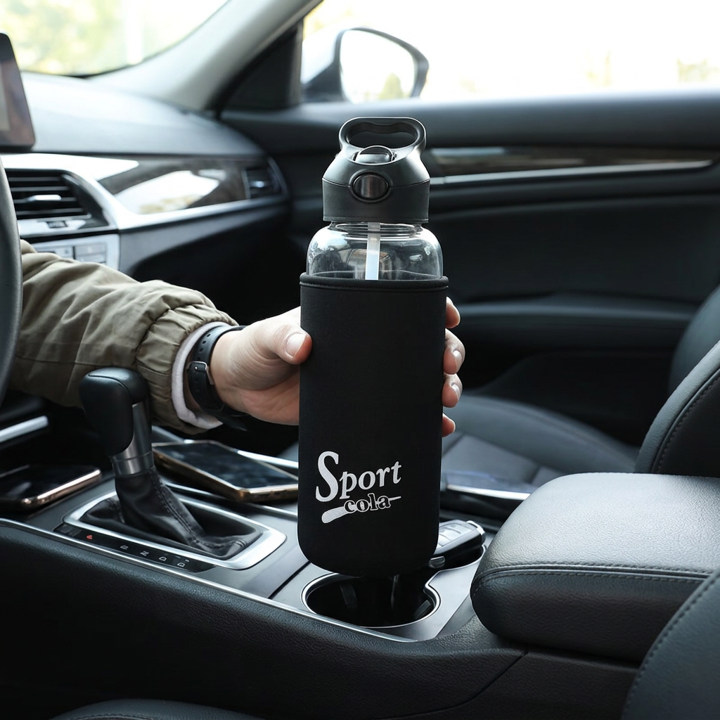 Custom Logo Portable Car Portable Water Cup