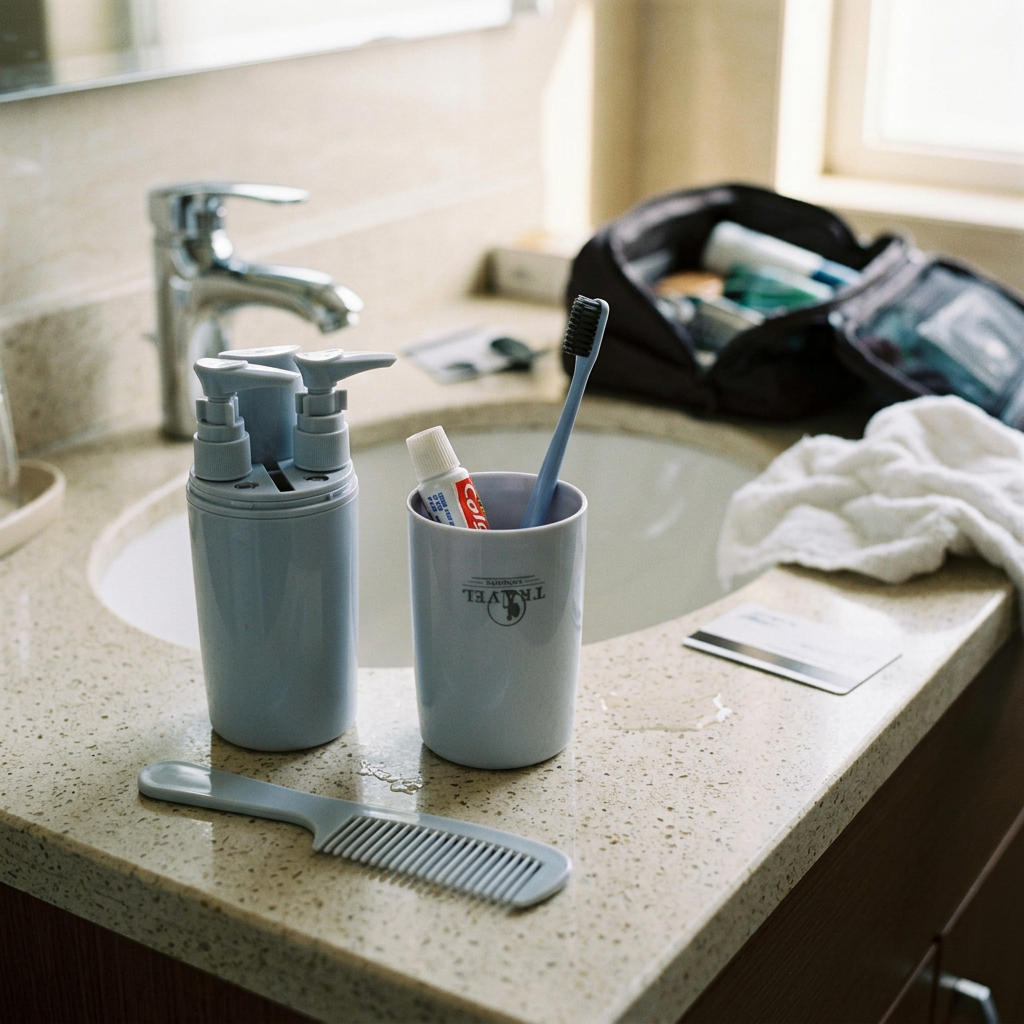 Custom Logo Travel Toiletries 5-piece Set