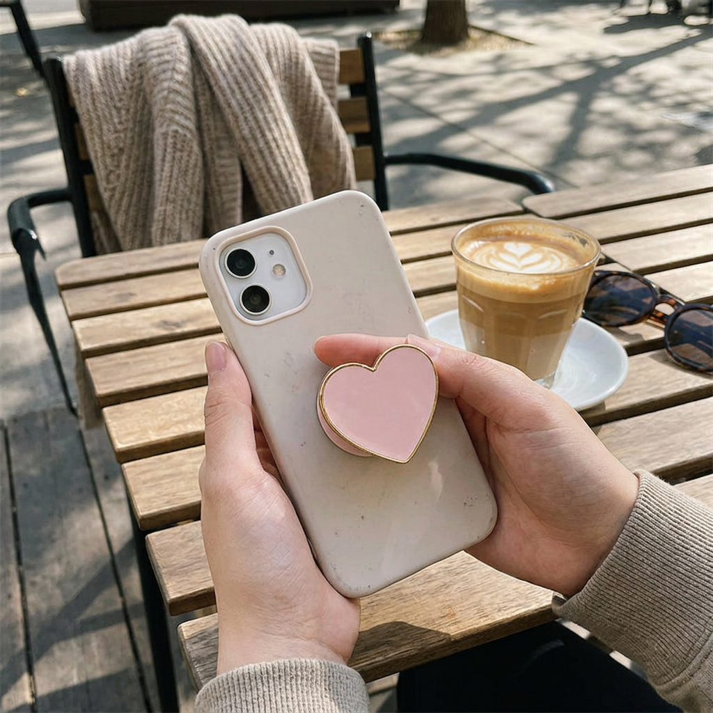 Custom Logo Love Phnom Penh Mobile Phone Airbag Holder