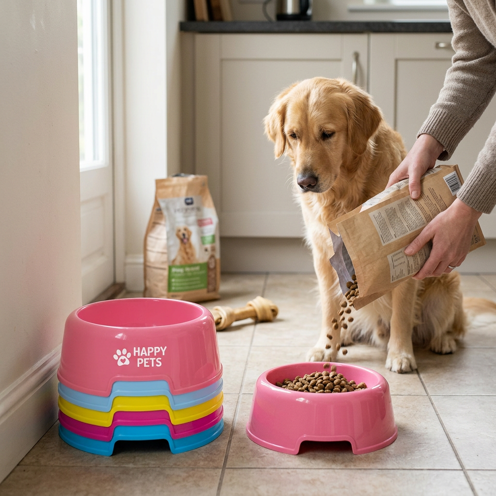 Custom Logo Pet Plastic Feed Basin