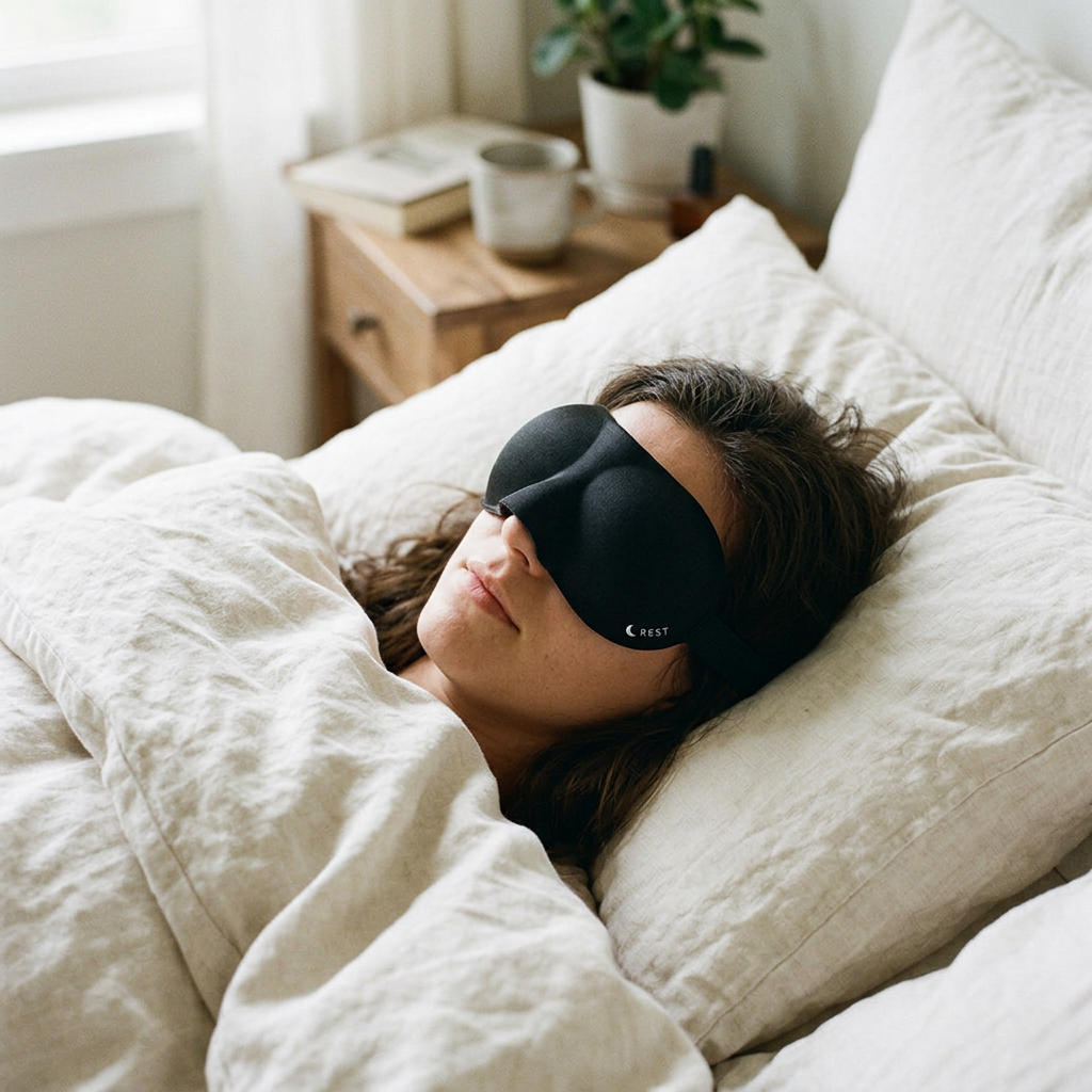Custom Logo Breathable Three-dimensional Eye Mask