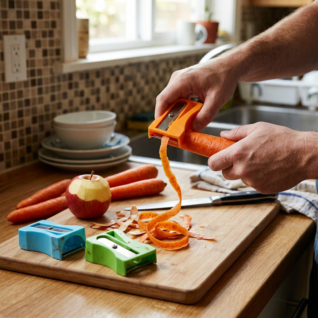 Custom Logo Kitchen Gadget Peeler (3 Colors)