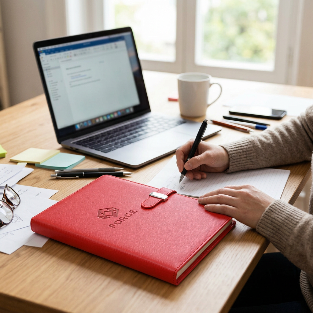 Custom Logo Office Loose-leaf Notebook