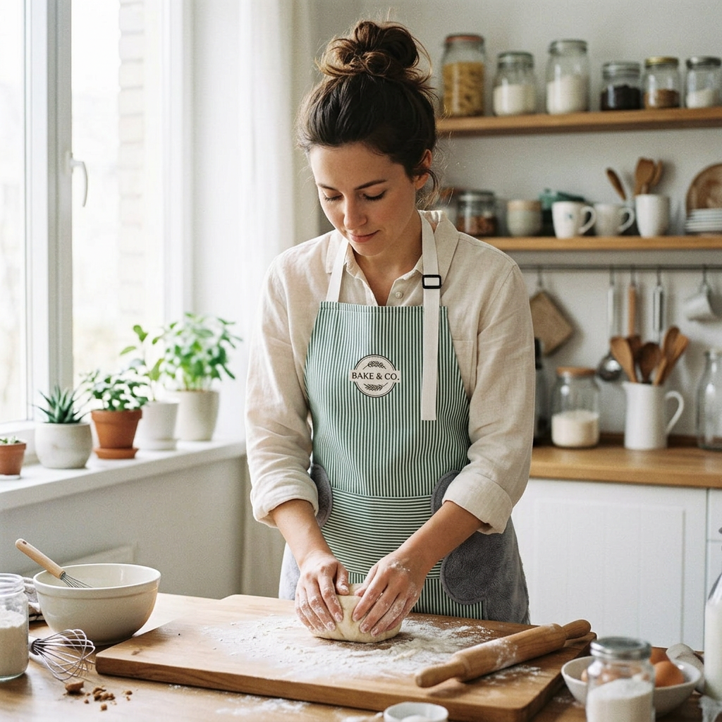 Custom Logo Japanese Three-color Apron