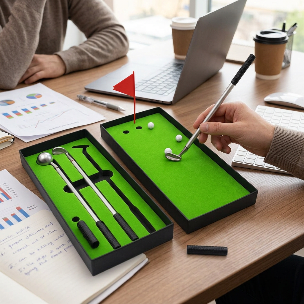 Custom Logo Golf Club Pen Set