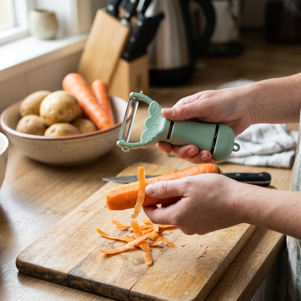 Custom Logo Playful Dual-Use Fruit Knife