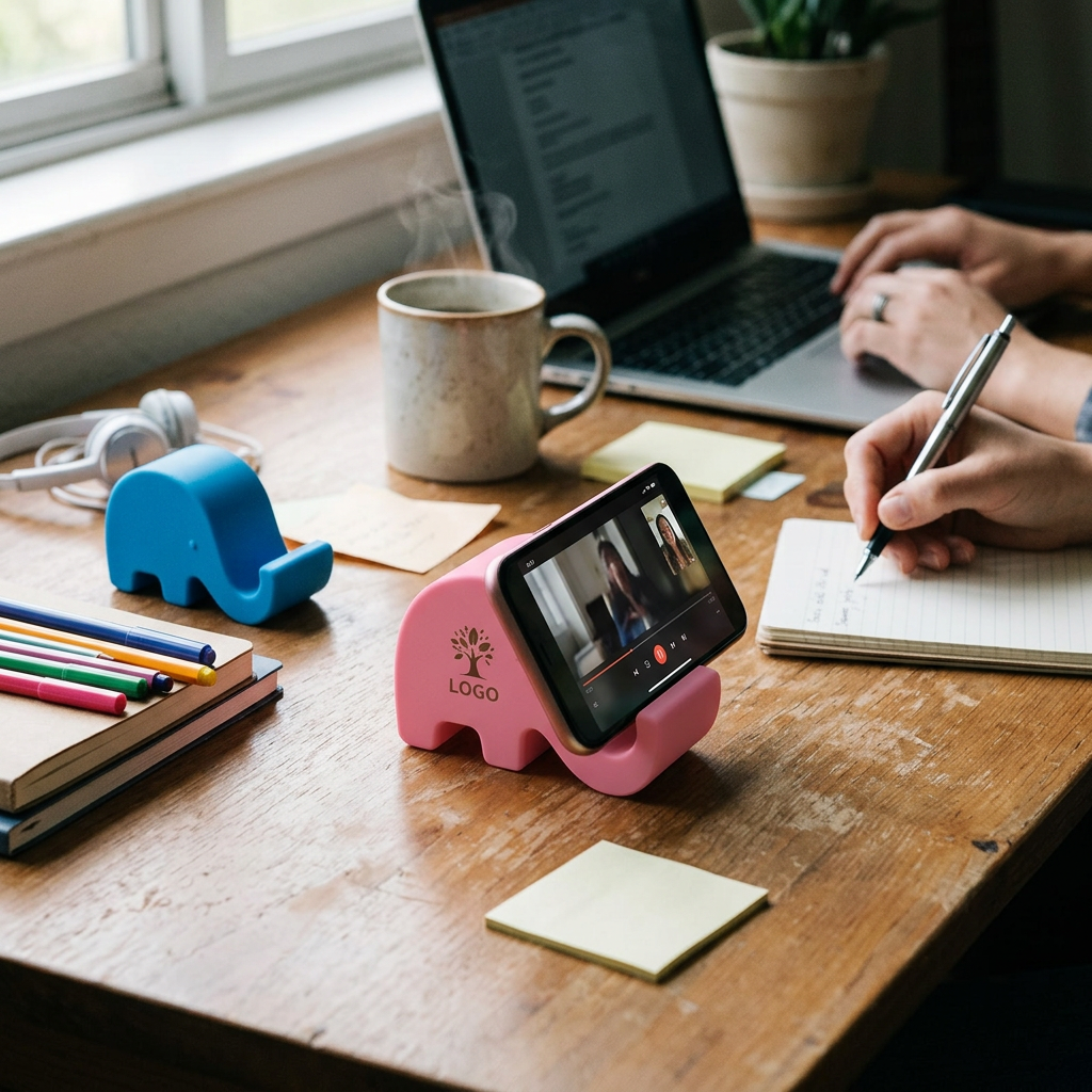 Custom Logo Elephant Phone Holder