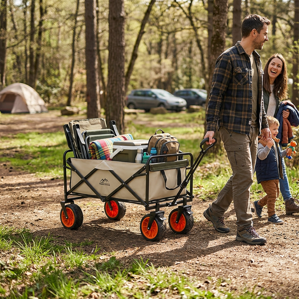 Custom Logo Portable Camping Stroller