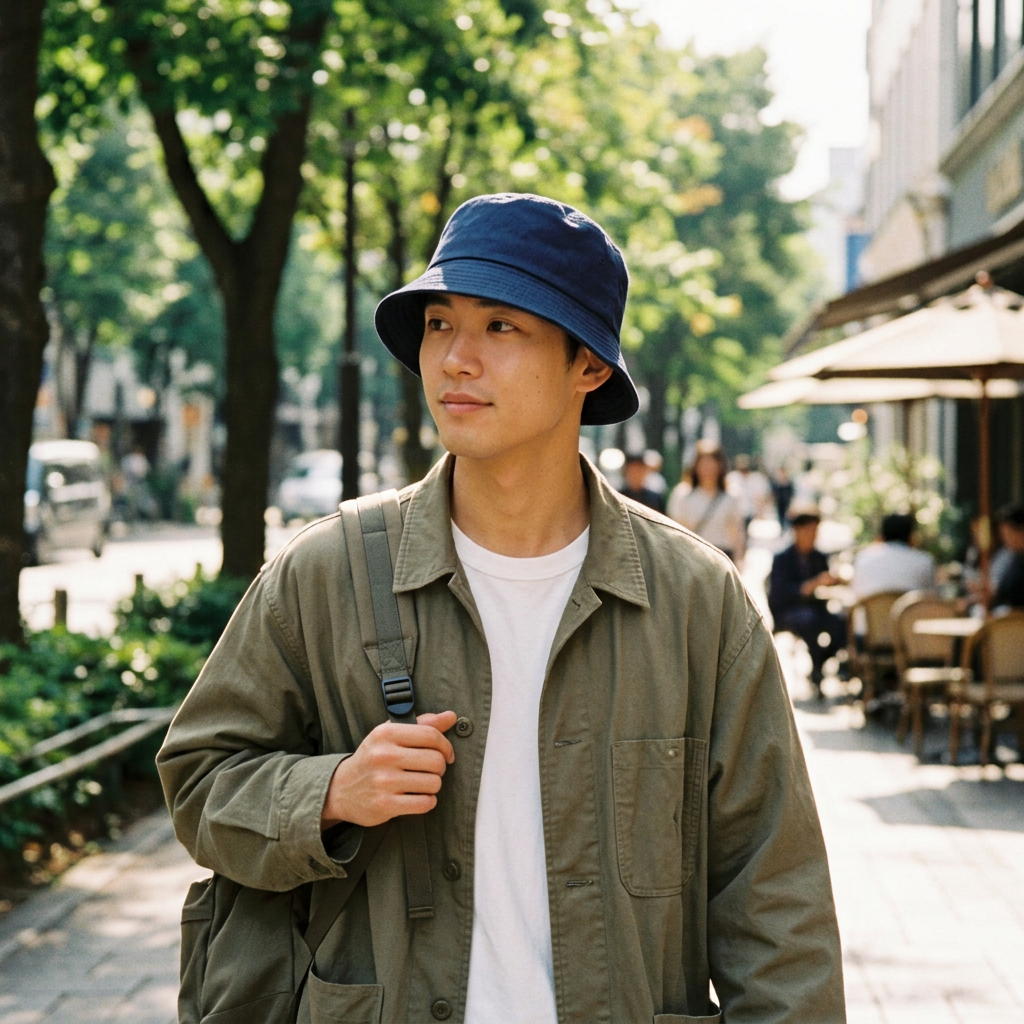 Custom Logo Casual Bucket Hat