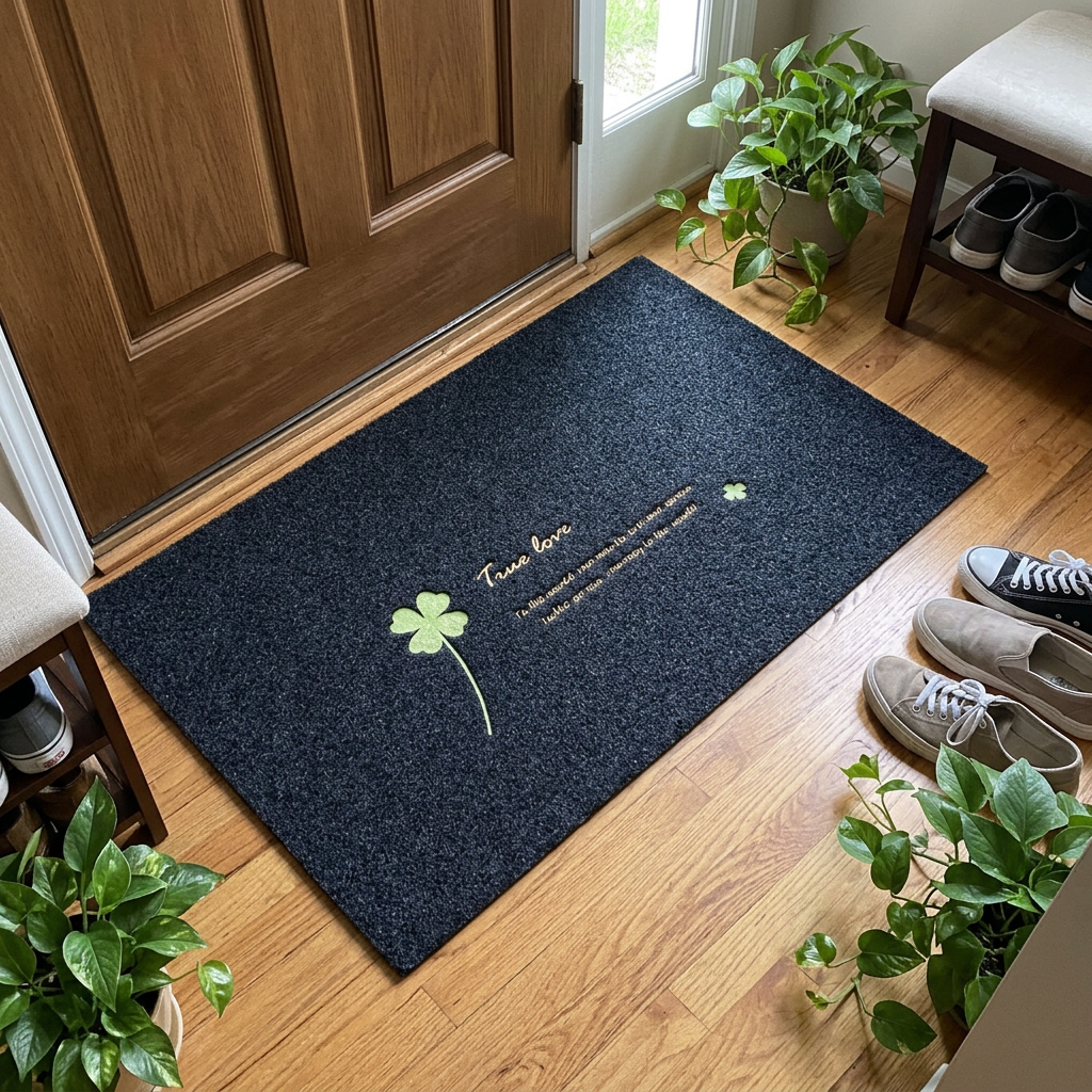 Custom Logo Doorway Floor Mat Bathroom Anti-Slip Mat