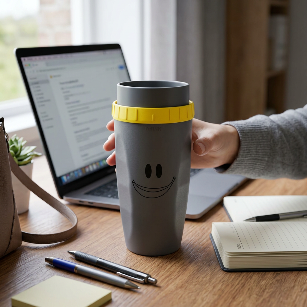 Custom Logo Creative Banana Lidless Niu Niu Cup