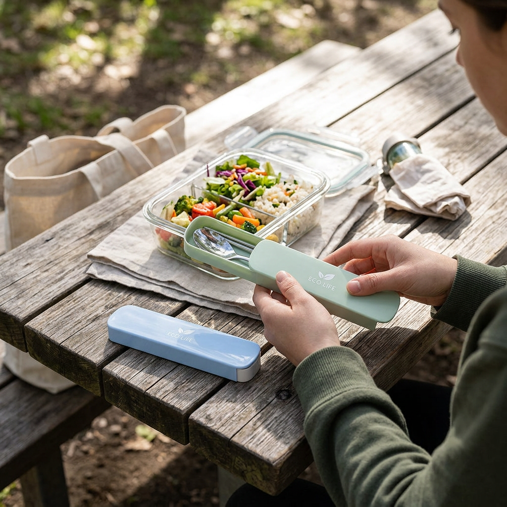 Custom Logo Colorful Hand-pushed Eco-friendly Tableware Set