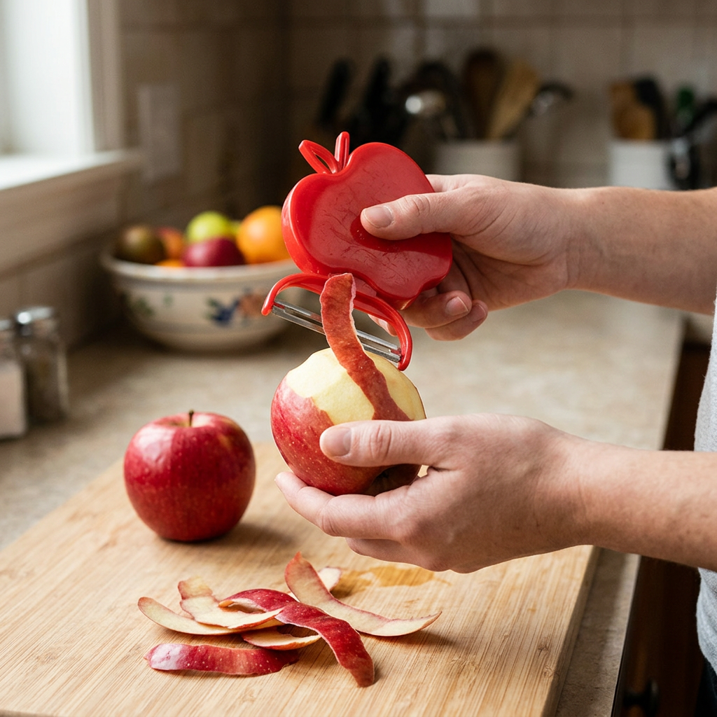 Custom Logo Kitchen Apple-shaped Paring Knife
