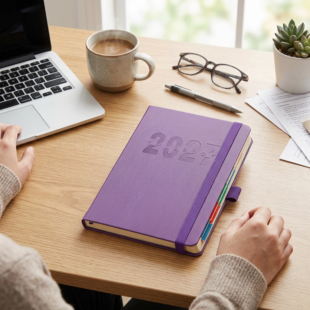 Custom Logo 365-day Business Notebook