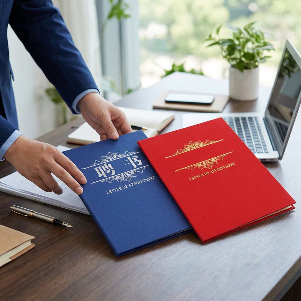Custom Logo Hot Stamping Certificate Holder