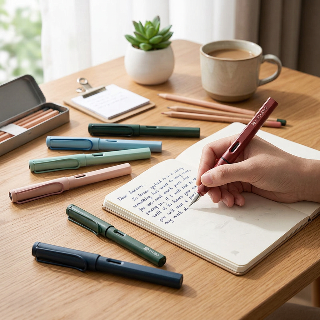 Custom Logo Smooth Morandi Fountain Pen