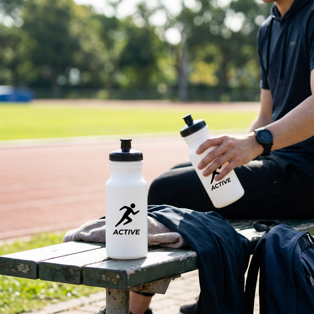 Custom Logo Fitness Sports Water Bottle