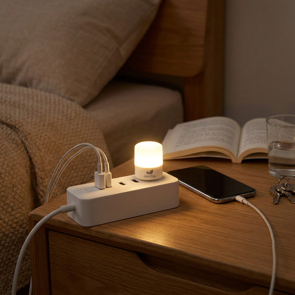 Custom Logo Creative USB Mini Night Light