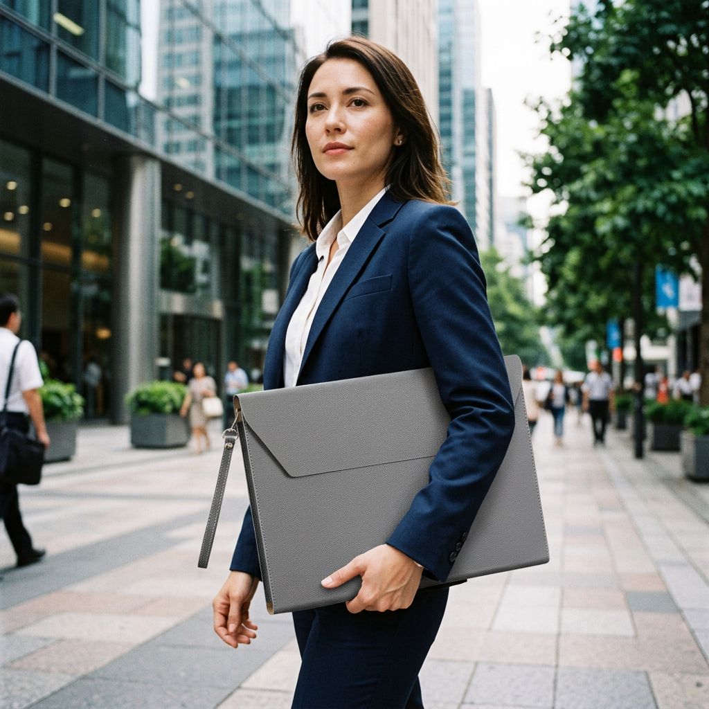 Custom Logo Leather Business Office Data Pack