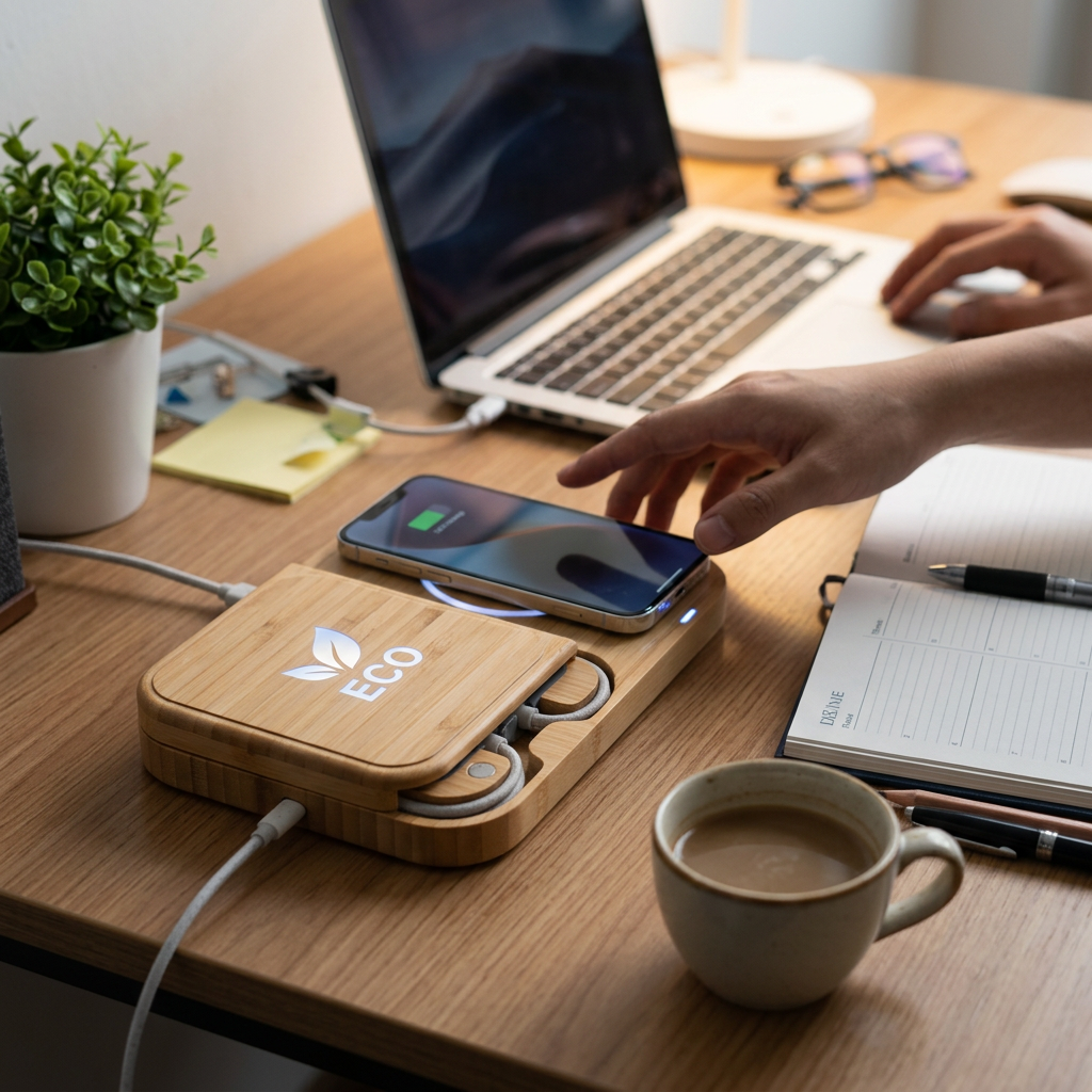 Custom Logo Multi-functional Luminous Wireless Charging Pad