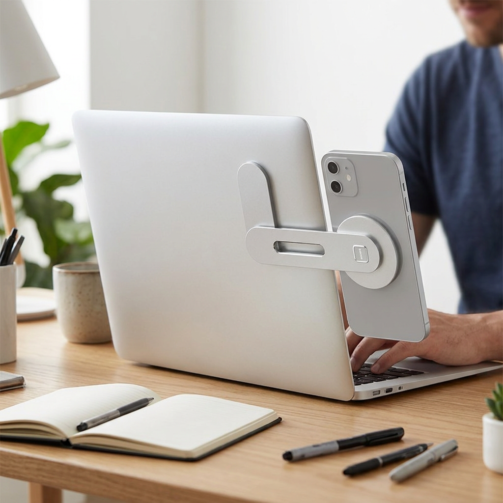 Custom Logo Laptop Magnetic Phone Holder