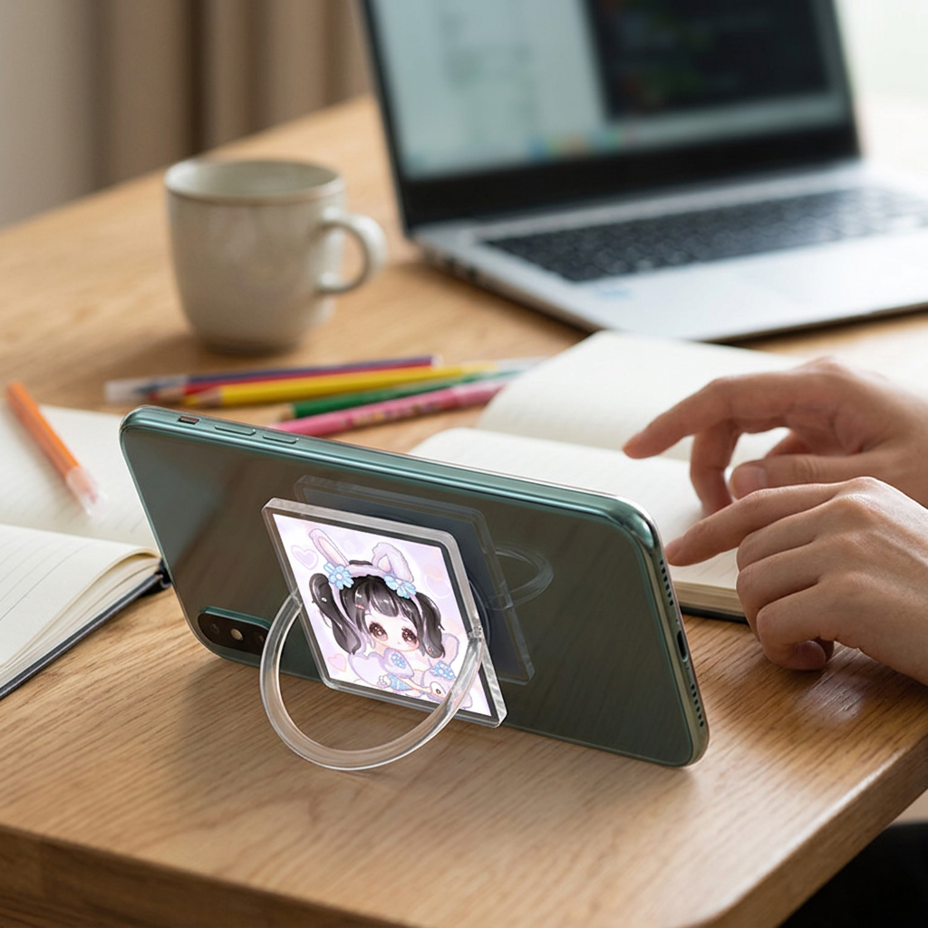 Custom Logo Acrylic Phone Holder
