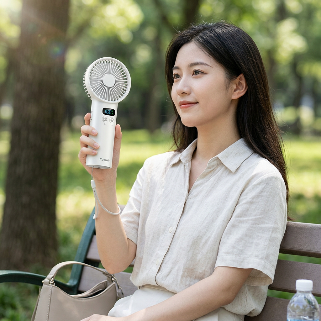 Custom Logo Portable Small Mini Cooling Fan