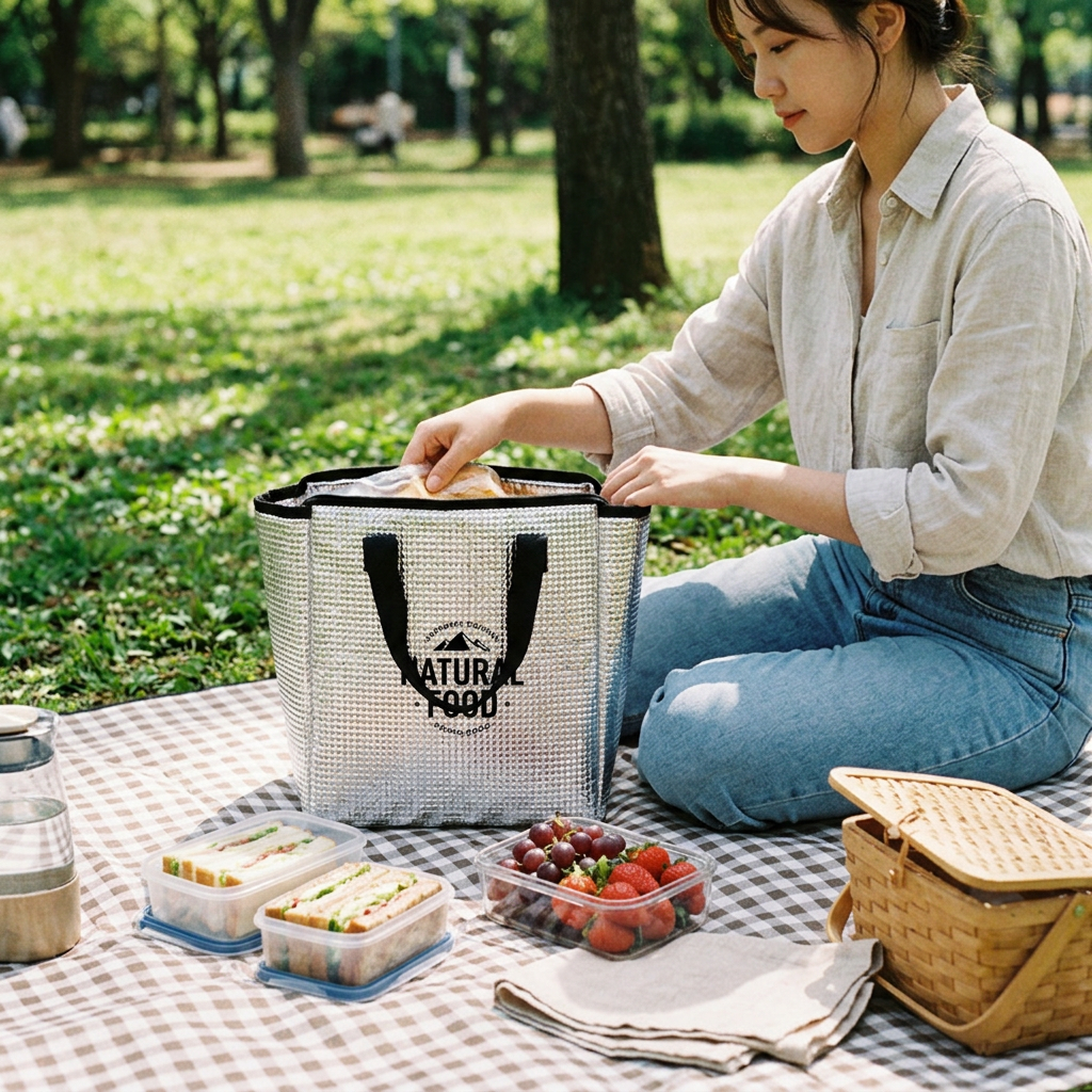 Custom Logo Waterproof Three-dimensional Insulated Cooler Bag