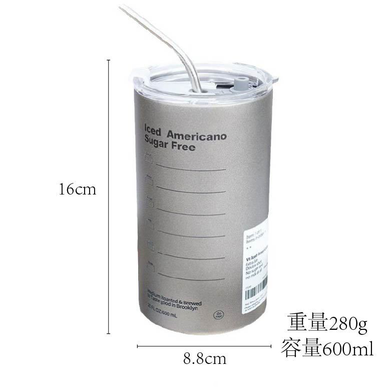 New Double-walled Stainless Steel Coffee Cup, view 9 of 9