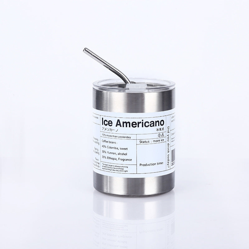 New Double-walled Stainless Steel Coffee Cup, view 5 of 9