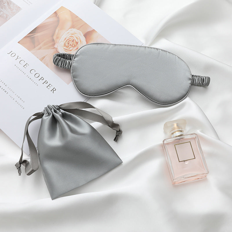 Custom Logo Satin Travel Eye Mask Set | Premium Corporate Gifts and Custom Gifts